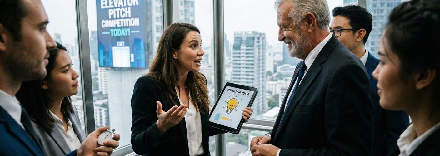 Elevator Pitch Titelbild