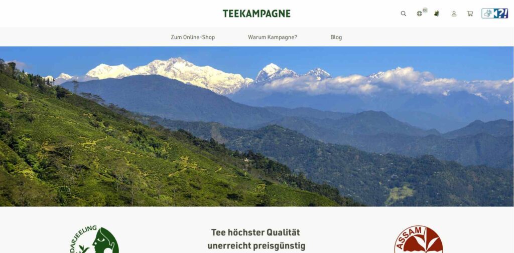 Die Teekampagne von Prof. Faltin war mein großes Vorbild.