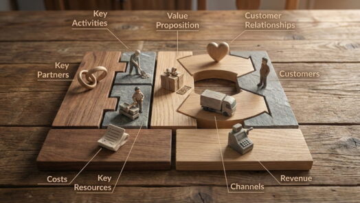 Business Model Canvas 3D