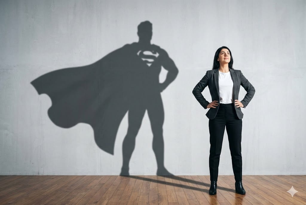 Das Super-Individuum ist anfangs unsichtbar
